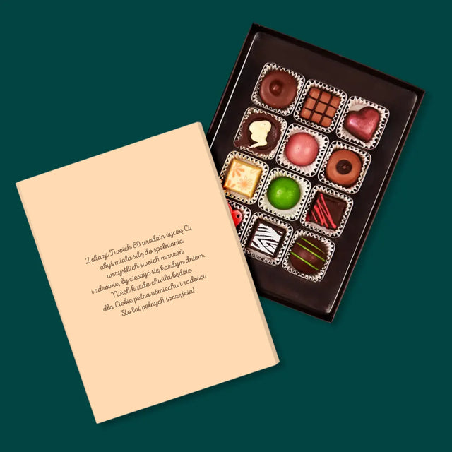 Kształt Ze Zdjęć: Najsłodszych Urodzin - Personalizowane Praliny