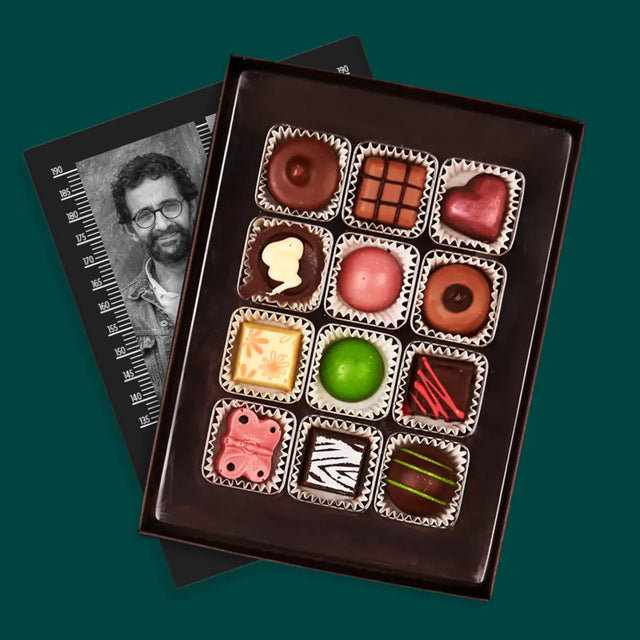 Fotokolaż: Skazany Na 60 Lat - Personalizowane Praliny