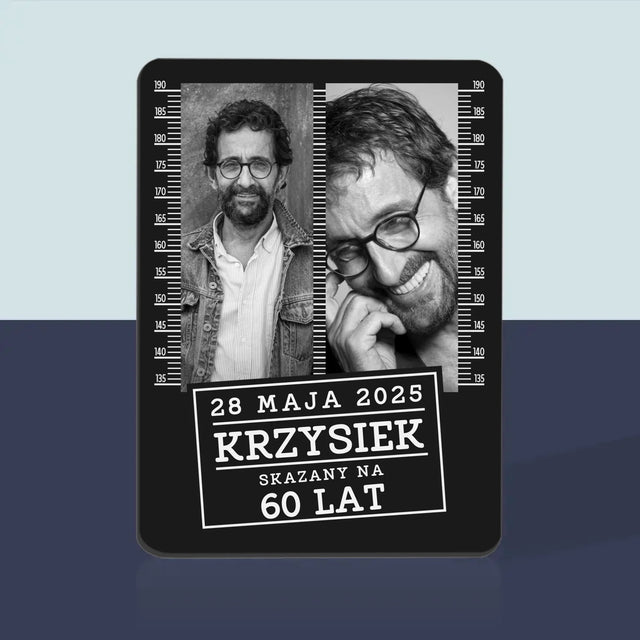 Fotokolaż: Skazany Na 60 Lat - Karty Do Gry
