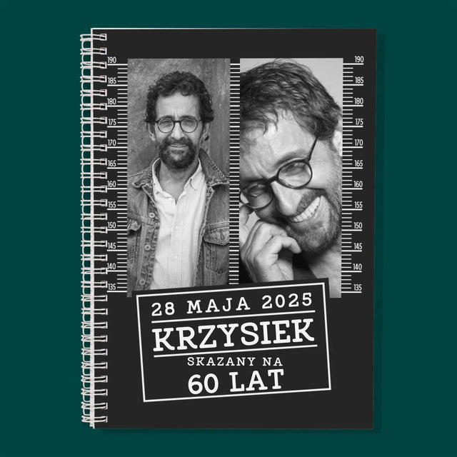 Fotokolaż: Skazany Na 60 Lat - Planer Na Spirali - Dzienny