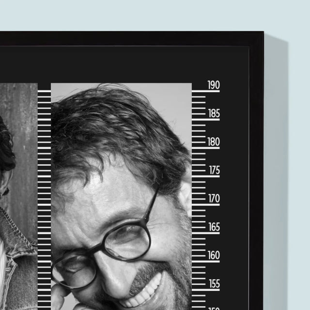 Fotokolaż: Skazany Na 60 Lat - Wydruk Obramowany