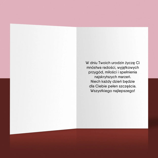 Słowo Ze Zdjęć: 60 Pora Zwolnić - Kartka z Życzeniami