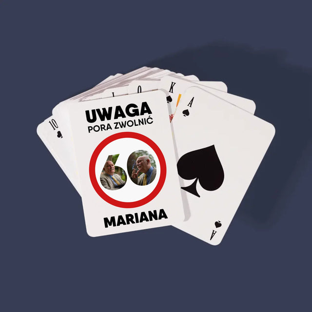 Słowo Ze Zdjęć: 60 Pora Zwolnić - Karty Do Gry