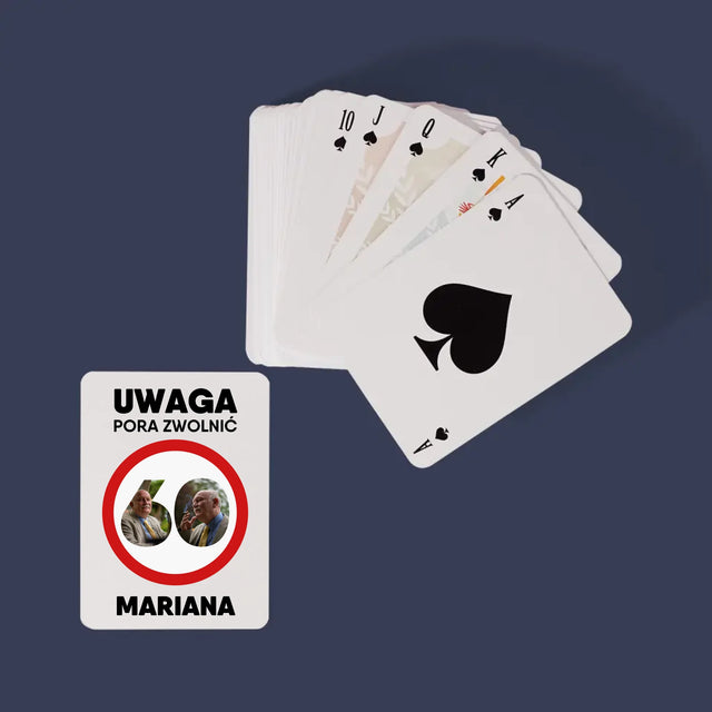 Słowo Ze Zdjęć: 60 Pora Zwolnić - Karty Do Gry