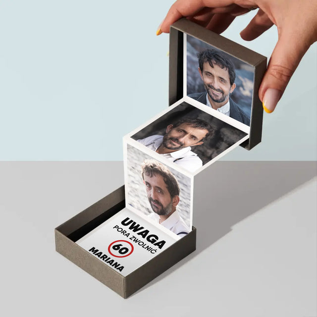 Słowo Ze Zdjęć: 60 Pora Zwolnić - Zestaw Zdjęć Harmonijka