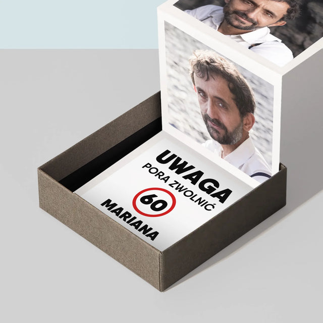 Słowo Ze Zdjęć: 60 Pora Zwolnić - Zestaw Zdjęć Harmonijka