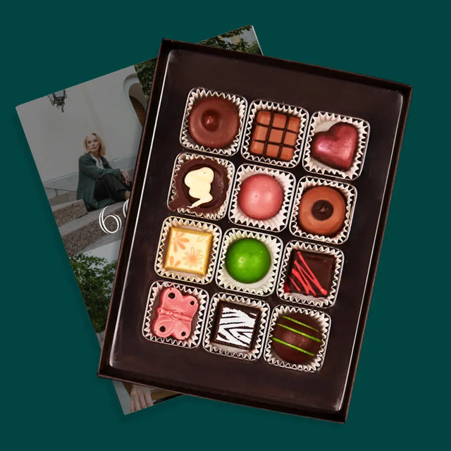 Fotokolaż: 60 Lat Klasyczny - Personalizowane Praliny