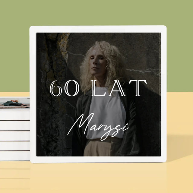 Fotokolaż: 60 Lat Klasyczny - Podkładki Pod Kubki