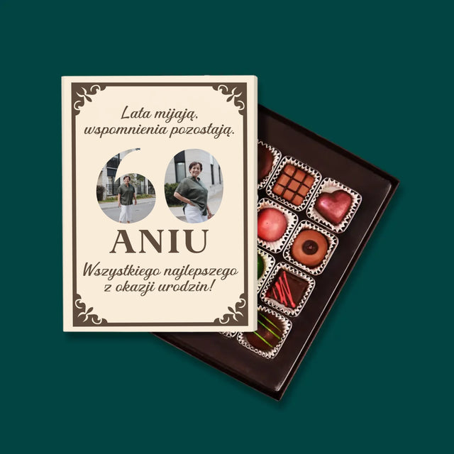 Słowo Ze Zdjęć: Lata Mijają - Personalizowane Praliny