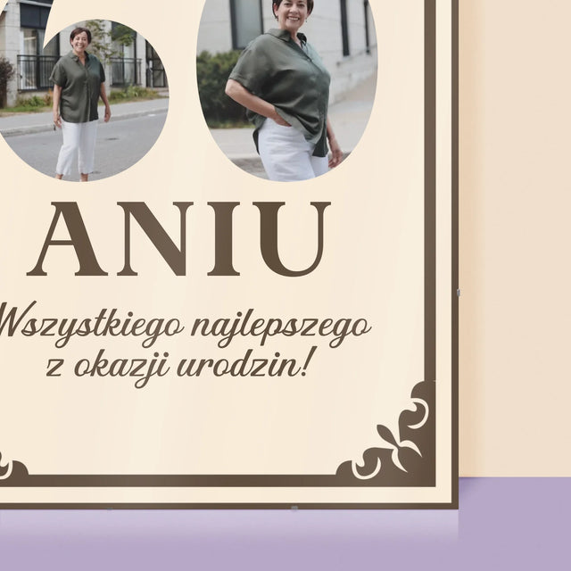 Słowo Ze Zdjęć: Lata Mijają - Personalizowany Plakat