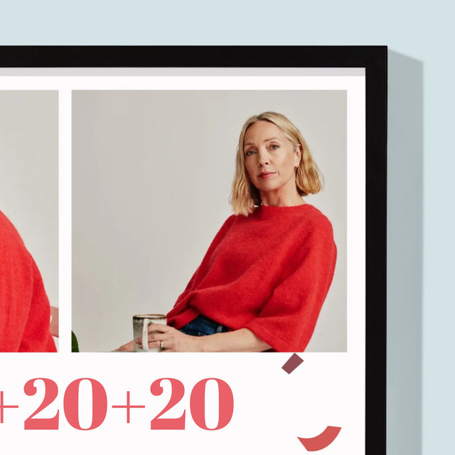 Fotokolaż: Suma Doświadczeń - Wydruk Obramowany