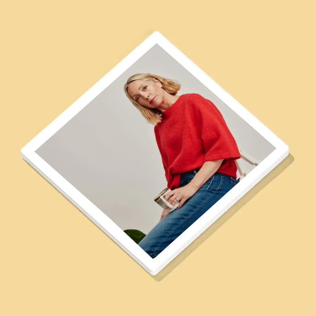 Słowo Ze Zdjęć: Kochanej Mamie z Okazji 60 Urodzin - Podkładki Pod Kubki