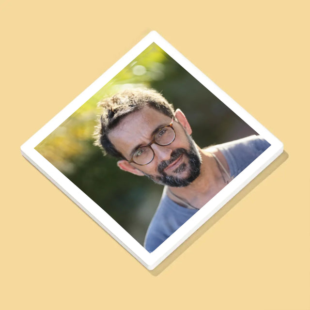 Słowo Ze Zdjęć: Kochanemu Tacie z Okazji 60 Urodzin - Podkładki Pod Kubki