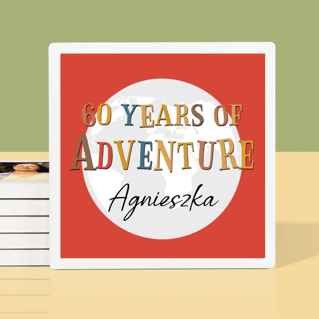 Fotokolaż: 60 Years Of Adventure - Podkładki Pod Kubki