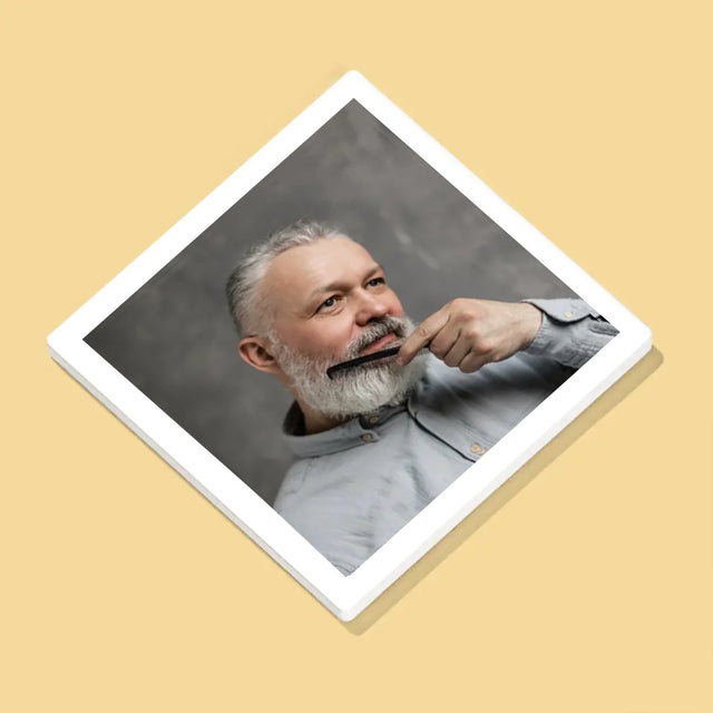 Zdjęcie I Podpis: Kochanemu Dziadkowi Wszystkiego Najlepszego - Podkładki Pod Kubki