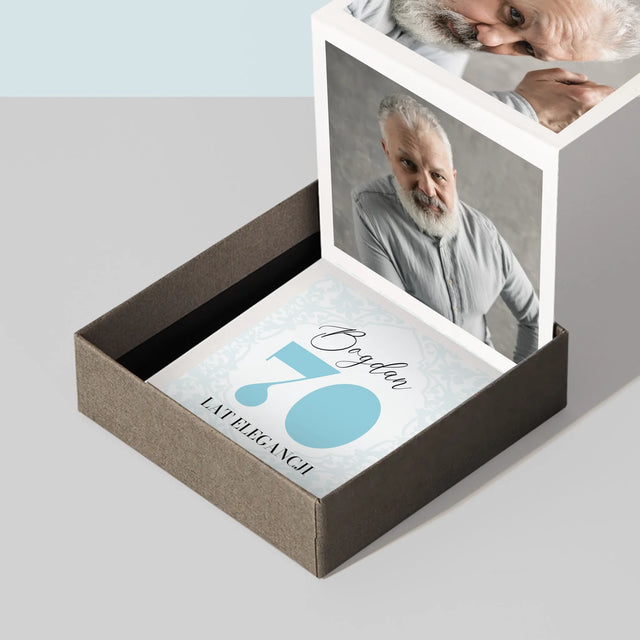 Zdjęcie I Podpis: 70 Lat Elegancji - Zestaw Zdjęć Harmonijka