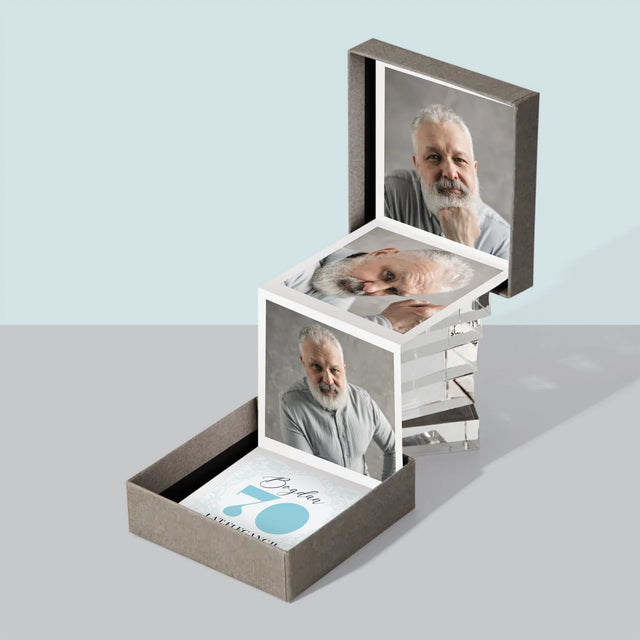 Zdjęcie I Podpis: 70 Lat Elegancji - Zestaw Zdjęć Harmonijka