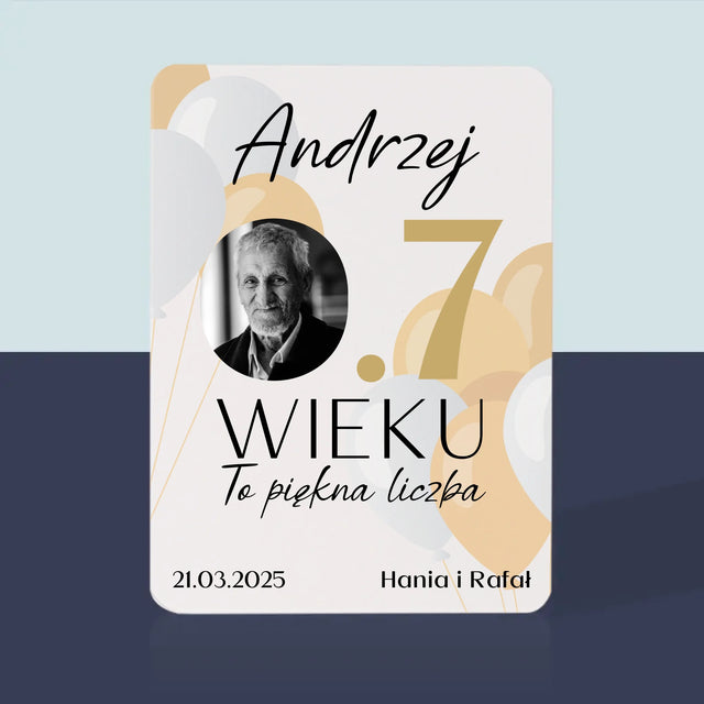 Zdjęcie I Podpis: 0.7 Wieku - Karty Do Gry