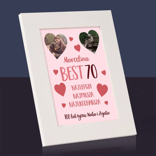 Fotokolaż: Best 70 - Ramka Na Zdjęcie
