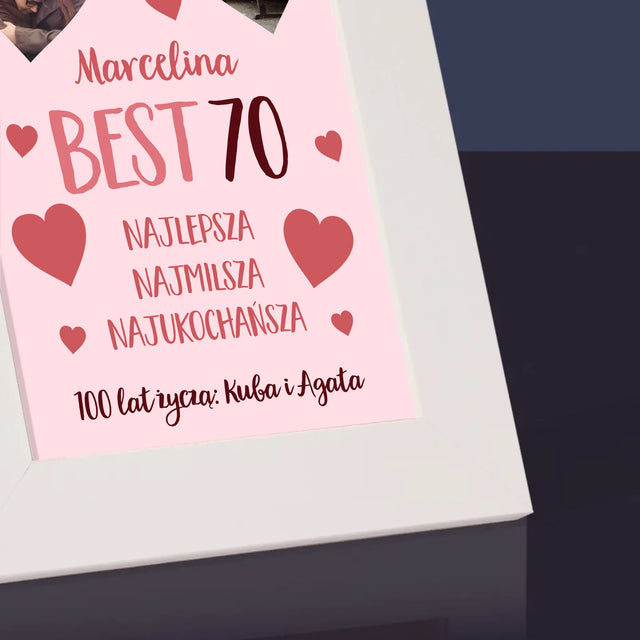 Fotokolaż: Best 70 - Ramka Na Zdjęcie