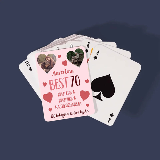 Fotokolaż: Best 70 - Karty Do Gry