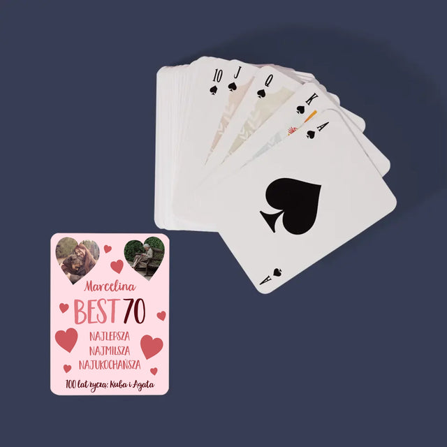 Fotokolaż: Best 70 - Karty Do Gry