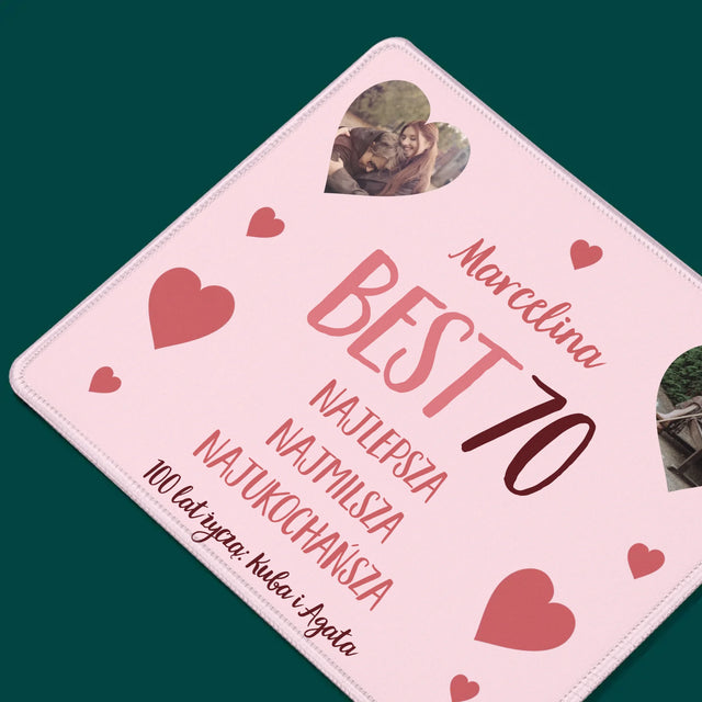 Fotokolaż: Best 70 - Podkładka Pod Myszkę