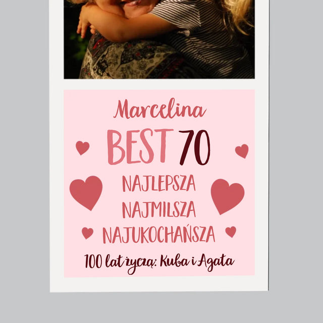 Fotokolaż: Best 70 - Magnes Na Lodówkę