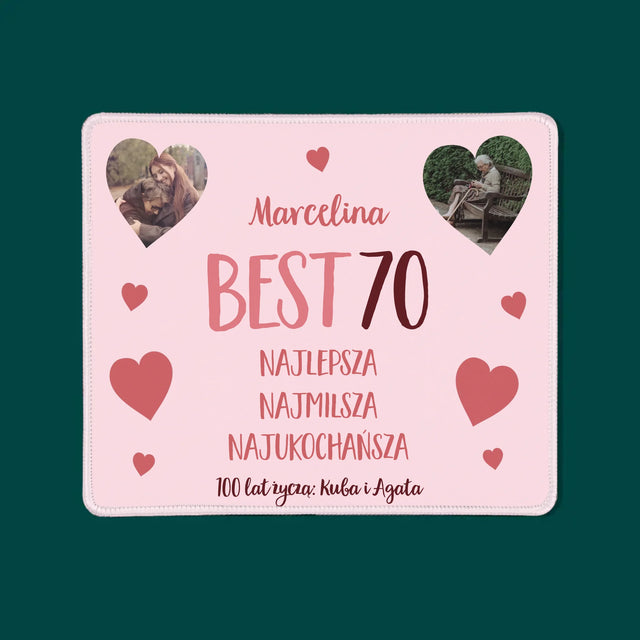 Fotokolaż: Best 70 - Podkładka Pod Myszkę