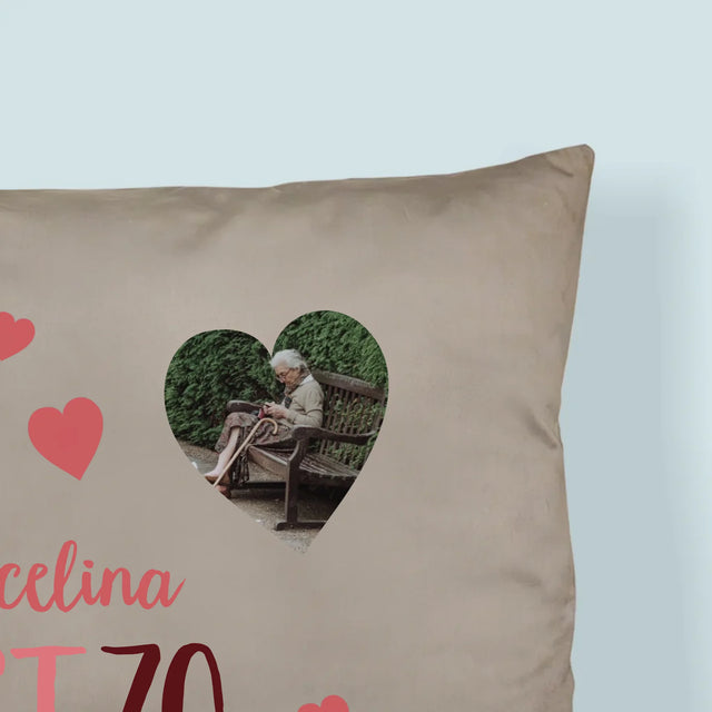 Fotokolaż: Best 70 - Poduszka z Nadrukiem