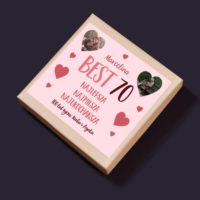 Fotokolaż: Best 70 - Personalizowane Puzzle