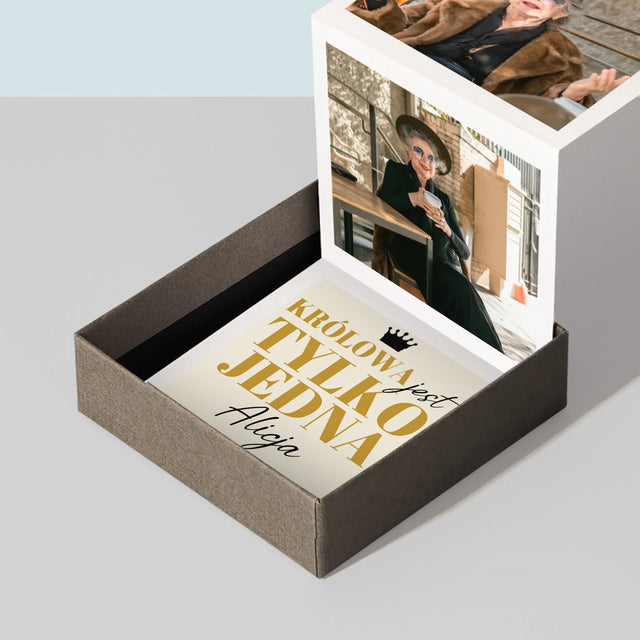 Kształt Ze Zdjęć: 70 Urodziny Królowa - Zestaw Zdjęć Harmonijka