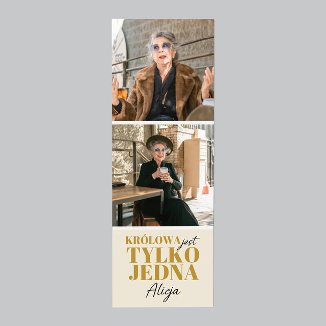 Kształt Ze Zdjęć: 70 Urodziny Królowa - Magnes Na Lodówkę