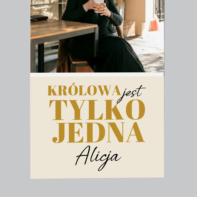 Kształt Ze Zdjęć: 70 Urodziny Królowa - Magnes Na Lodówkę