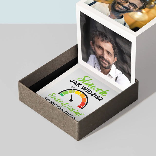 Fotokolaż: 60 Licznik - Zestaw Zdjęć Harmonijka