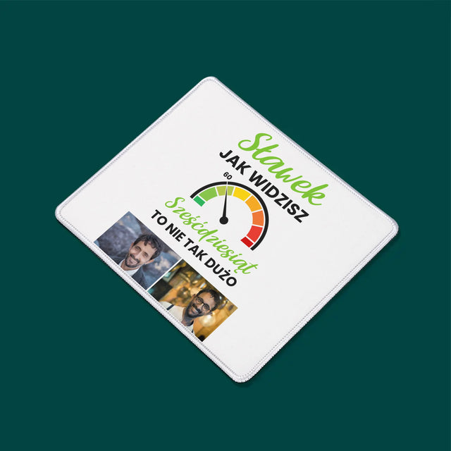 Fotokolaż: 60 Licznik - Podkładka Pod Myszkę