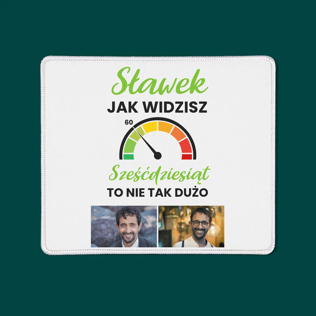 Fotokolaż: 60 Licznik - Podkładka Pod Myszkę