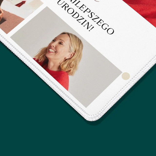 Fotokolaż: Wszystkiego Najlepszego Z Okazji 50 Urodzin - Podkładka Pod Myszkę