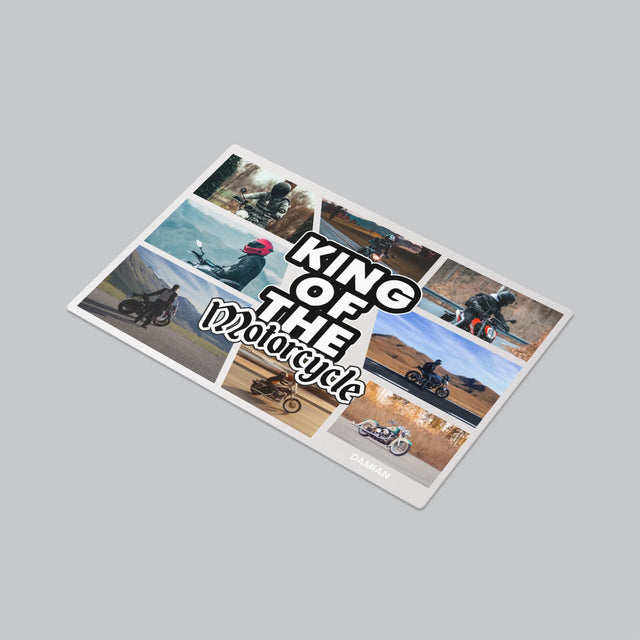 Fotokolaż: King Of The Motorcycle - Podkładka Na Biurko