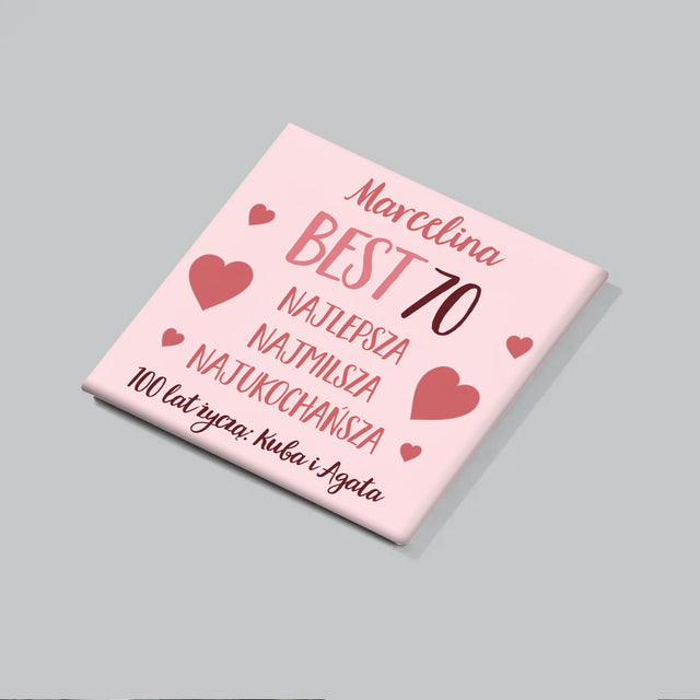 Fotokolaż: Best 70 - Zestaw Magnesów