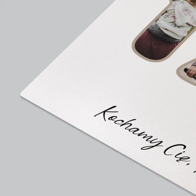 Słowo Ze Zdjęć: Nasz Tata Jest Najlepszy - Podkładka Na Biurko