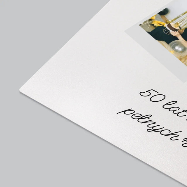 Fotokolaż: 50 Lat Wspaniałych Chwil - Podkładka Na Biurko