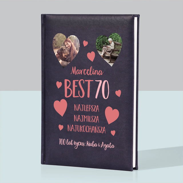 Fotokolaż: Best 70 - Notes Książkowy