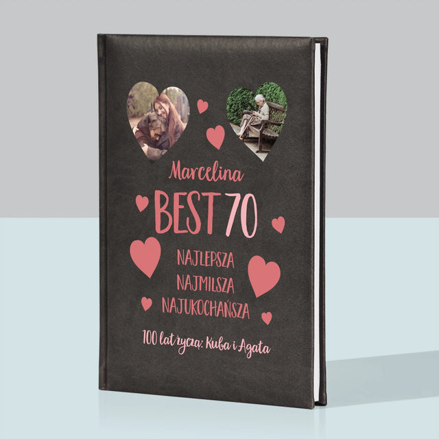 Fotokolaż: Best 70 - Notes Książkowy