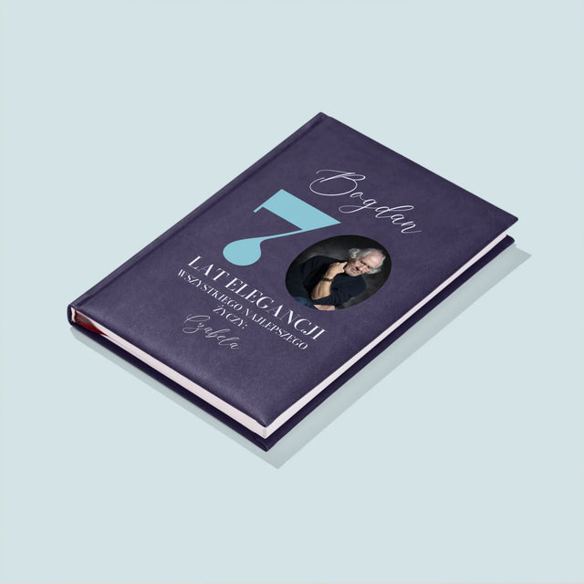 Zdjęcie I Podpis: 70 Lat Elegancji - Notes Książkowy