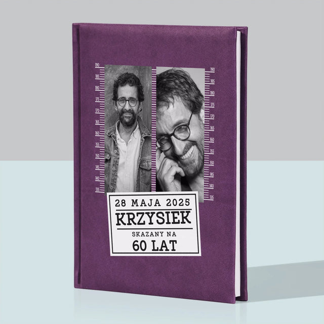 Fotokolaż: Skazany Na 60 Lat - Notes Książkowy