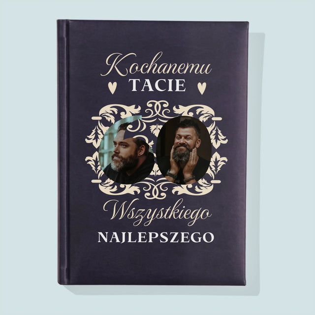 Słowo Ze Zdjęć: Kochanemu Tacie z Okazji 60 Urodzin - Notes Książkowy