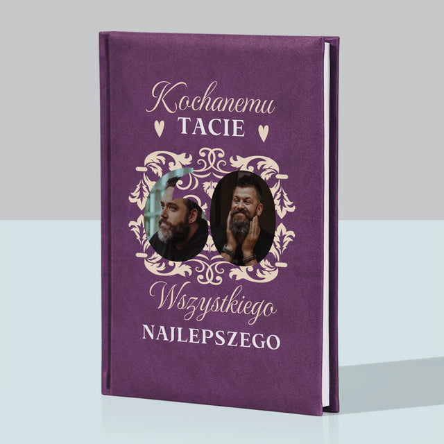 Słowo Ze Zdjęć: Kochanemu Tacie z Okazji 60 Urodzin - Notes Książkowy