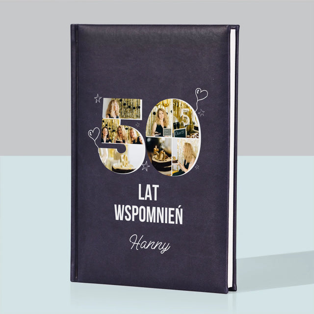 Kształt Ze Zdjęć: 50 Lat Wspomnień - Notes Książkowy