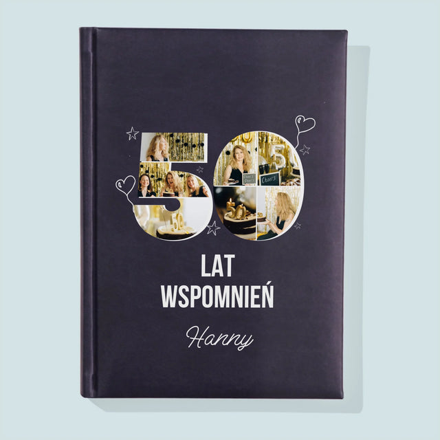 Kształt Ze Zdjęć: 50 Lat Wspomnień - Notes Książkowy